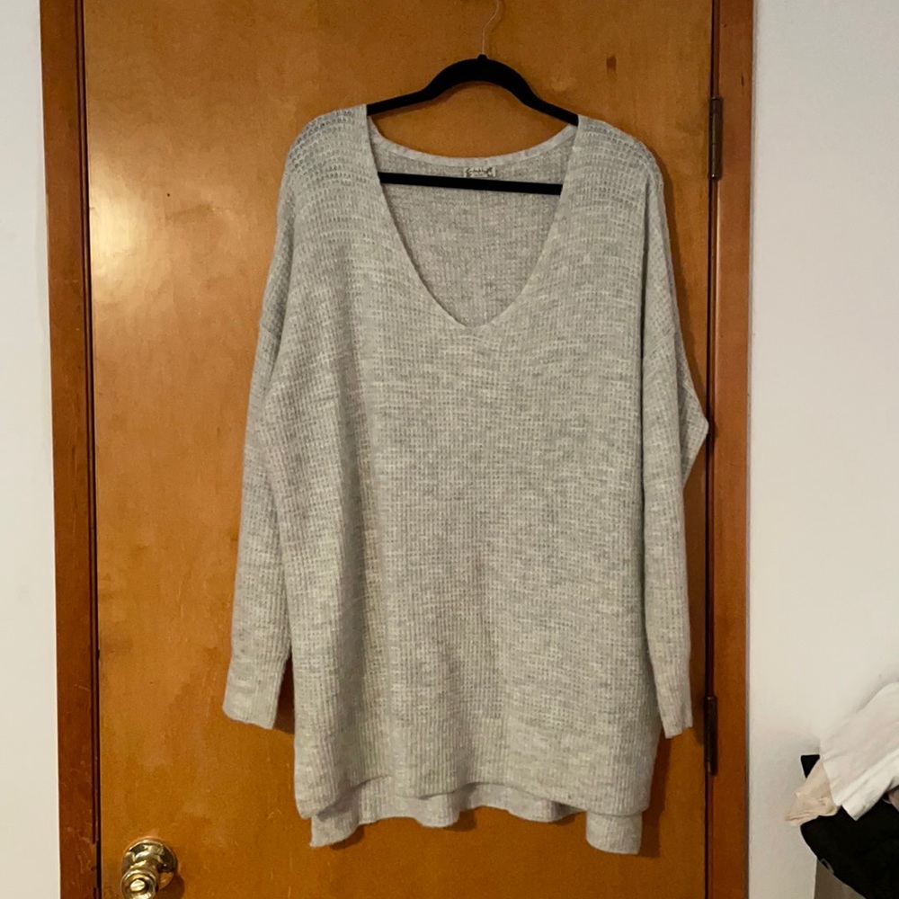 Free people thermal sweater worn once